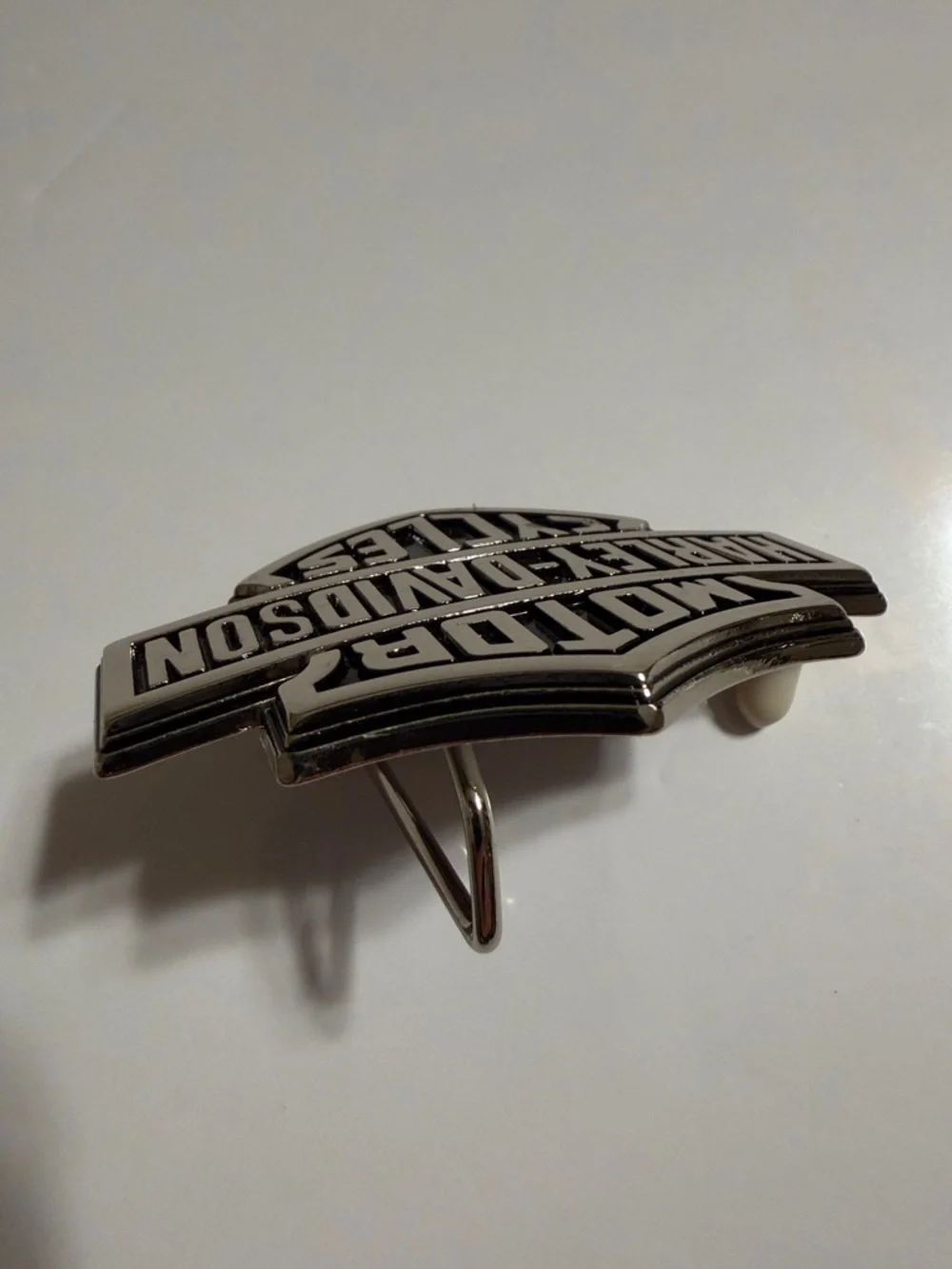 Vintage Harley-Davidson Black and Silver Bar & Shield Belt Buckle 2005 HD. NWOT